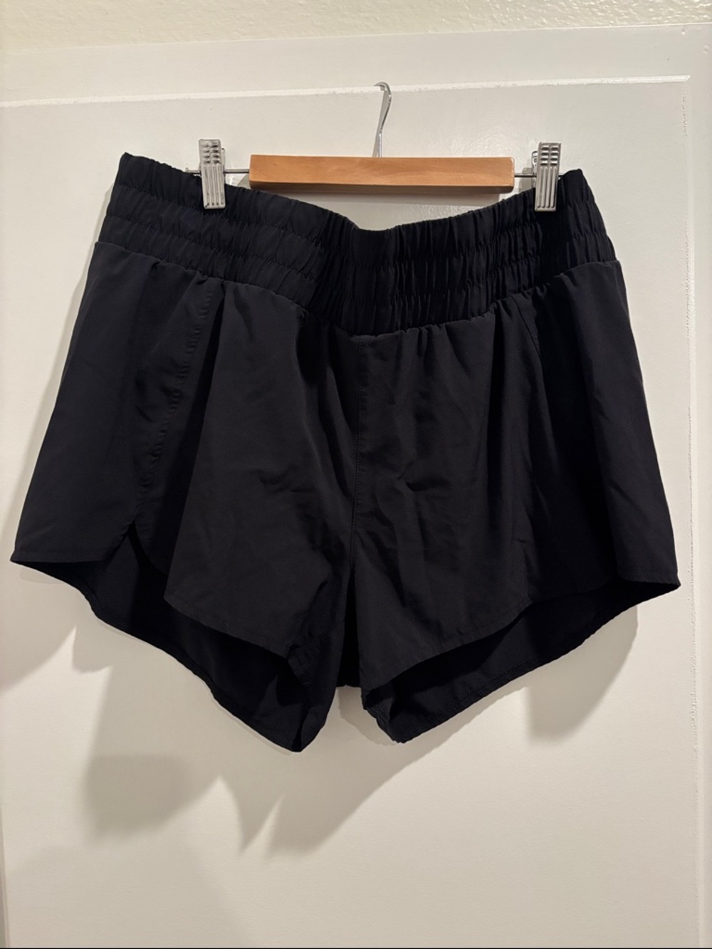 Zella Black High-Waist Athletic Shorts